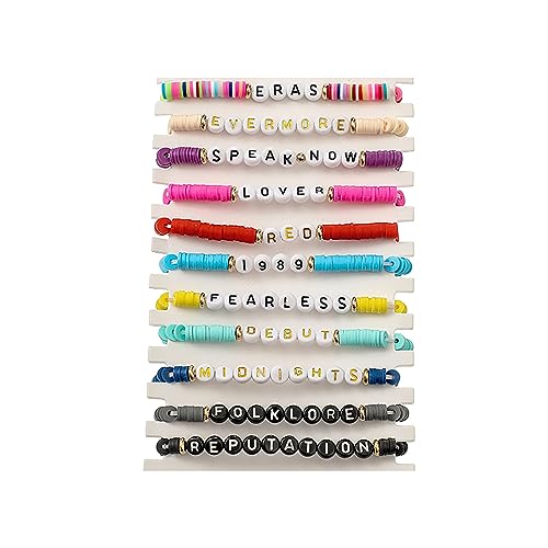 AITUNAN TS Inspired Bracelet Lover Fearless Reputation Eras Outfits Friendship Multilayer BraceletsPC