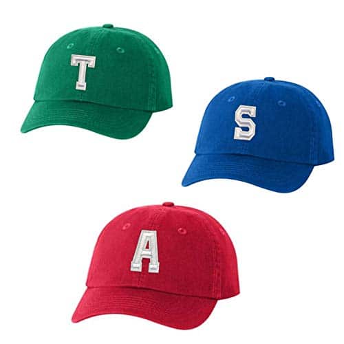 Chipmunks Kids Hats Red Blue Green Dad Baseball Style Hats with Adjustable Strap Costume (Red A)