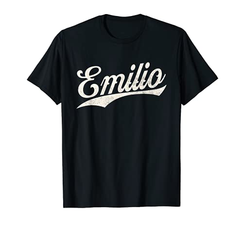 Emilio Name, Retro Vintage Emilio Given Name T Shirt