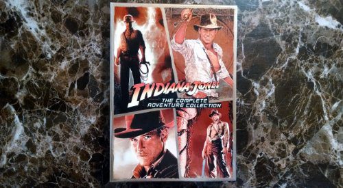 Indiana Jones The Complete Adventure Collection (Raiders of the Lost Ark Temple of Doom Last Crusade Kingdom of the Crystal Skull)