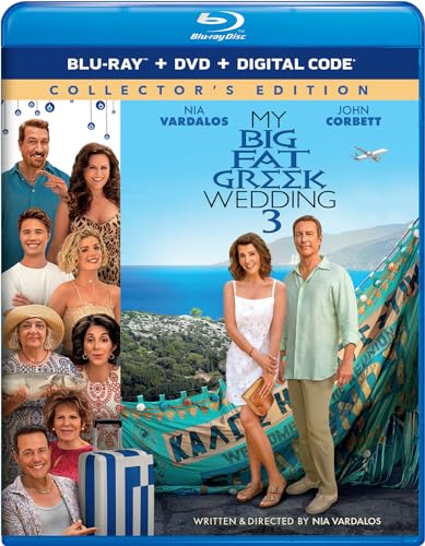 My Big Fat Greek Wedding Collector's Edition Blu ray + DVD + Digital