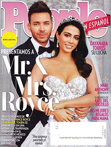 People EN ESPANOL Magazine Mayo r & Mrs. Royce Prince Royce and Emeraude Toubia Cover, Dayanara Torres, Marc Anthony, Katie Del Castillo
