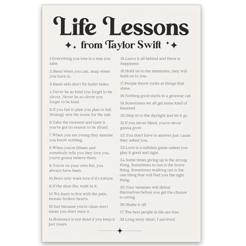 Taylor Music Poster Midnights Lyrics Wall Art Album Cover Posters Canvas Prints (xinch, Unframed) Taylors Girl Gift