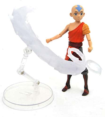 Diamond Select Toys Avatar The Last Airbender Aang Deluxe Action Figure, Multicolor