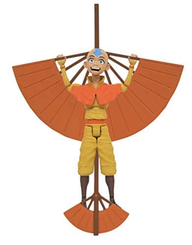 Diamond Select Toys Avatar The Last Airbender Airbender Aang Action Figure, Multicolor