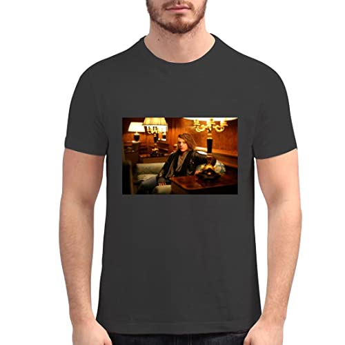 Jamie Campbell Bower Men's Soft Graphic T Shirt PDI #PIDP, Black, Small