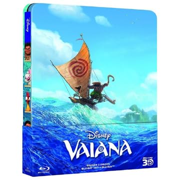 Moana D   GiftSet with Plush Toy () (D & D) (Steelbook Edition) [ Blu Ray, Reg.ABC Import   Belgium ]