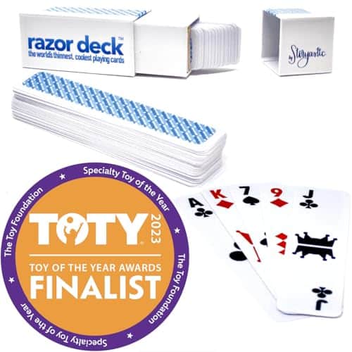 Razor Deck by Storyastic The World's Thinnest, Coolest Playing Cards