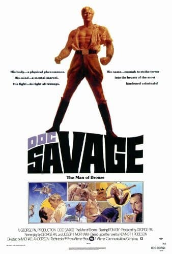 Doc Savage Movie Poster (x Inches   cm x cm) ()  (Ron Ely)(Pamela Hensley)(Paul Gleason)(Paul Wexler)(William Lucking) by MG Poster