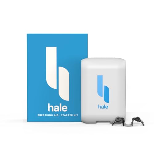 Hale Nasal Breathing Aid Starter Kit  Daily Wear Dilator for Nasal Obstruction, Snoring, Fitness  Mouth Breathing Prevention
