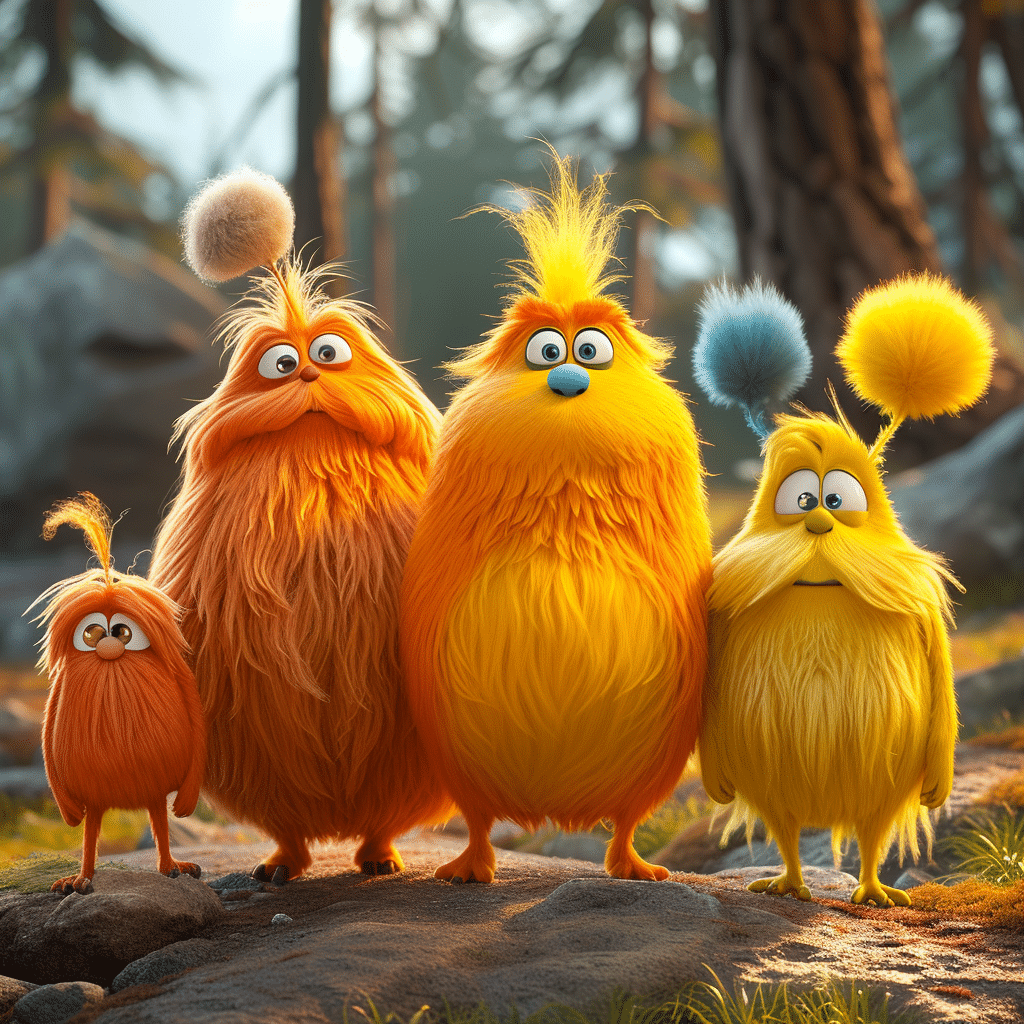 Best the Cast of the Loraxs