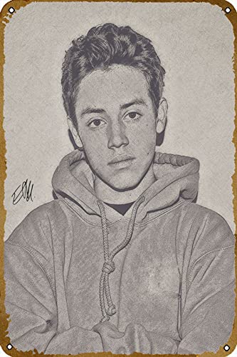 Ethan Cutkosky Movie Tin Sign Vintage Metal Sign for Men Women Plaque Wall Decor for Bar Pub Home Cafe xInch