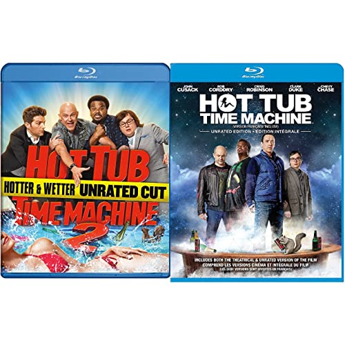 Hot Tub Time Machine  (Disc Unrated Blu Ray Set)