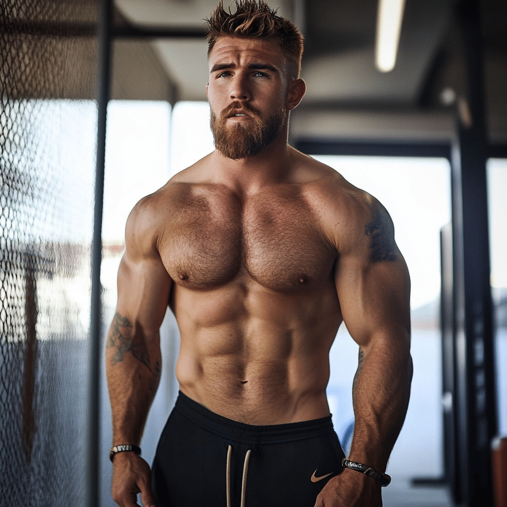 Travis Kelce Shirtless
