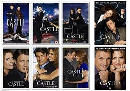 Castle Complete Collection DVD Series Seasons Bundle USA Fromat Region Pre Order