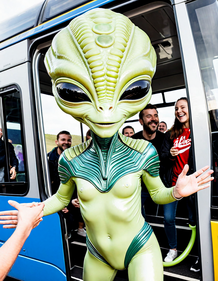 Best Baby Alien Fan Bus Videos
