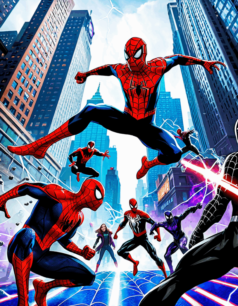 Spiderman Across the Spider Verse