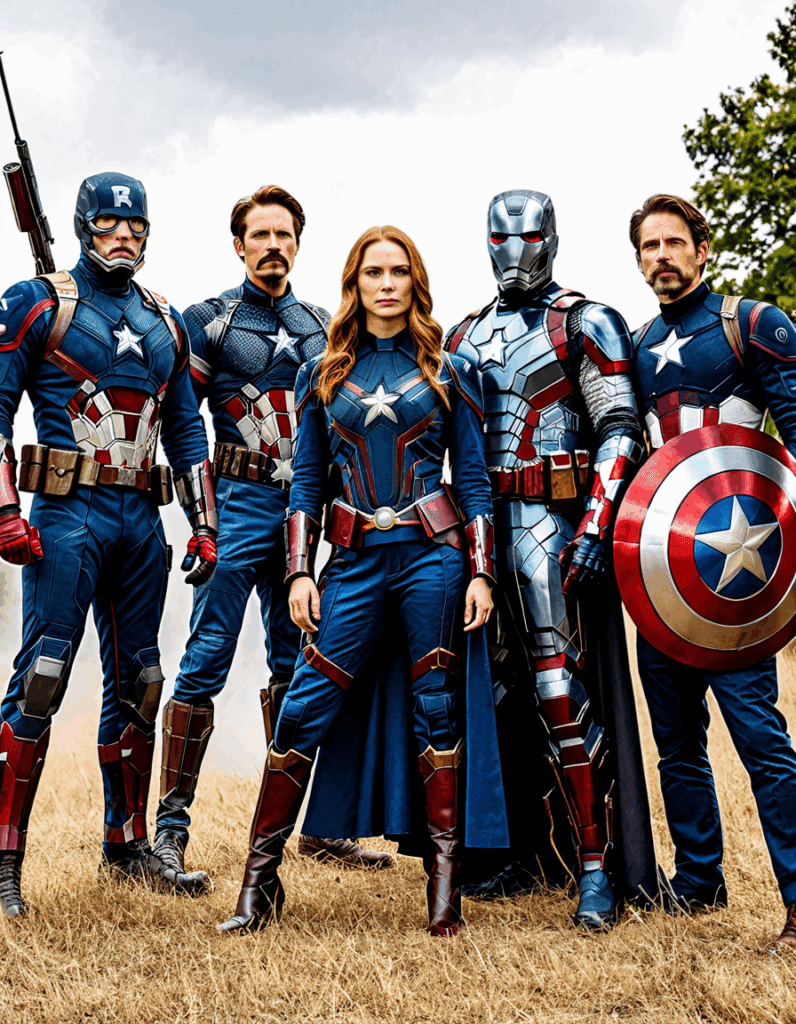 Cast of Civil War 2025 Film