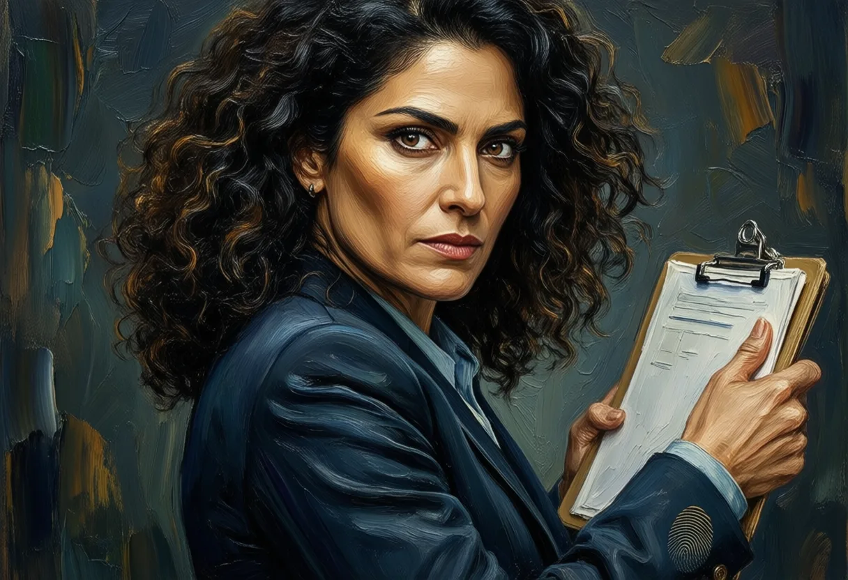 Actress Necar Zadegan