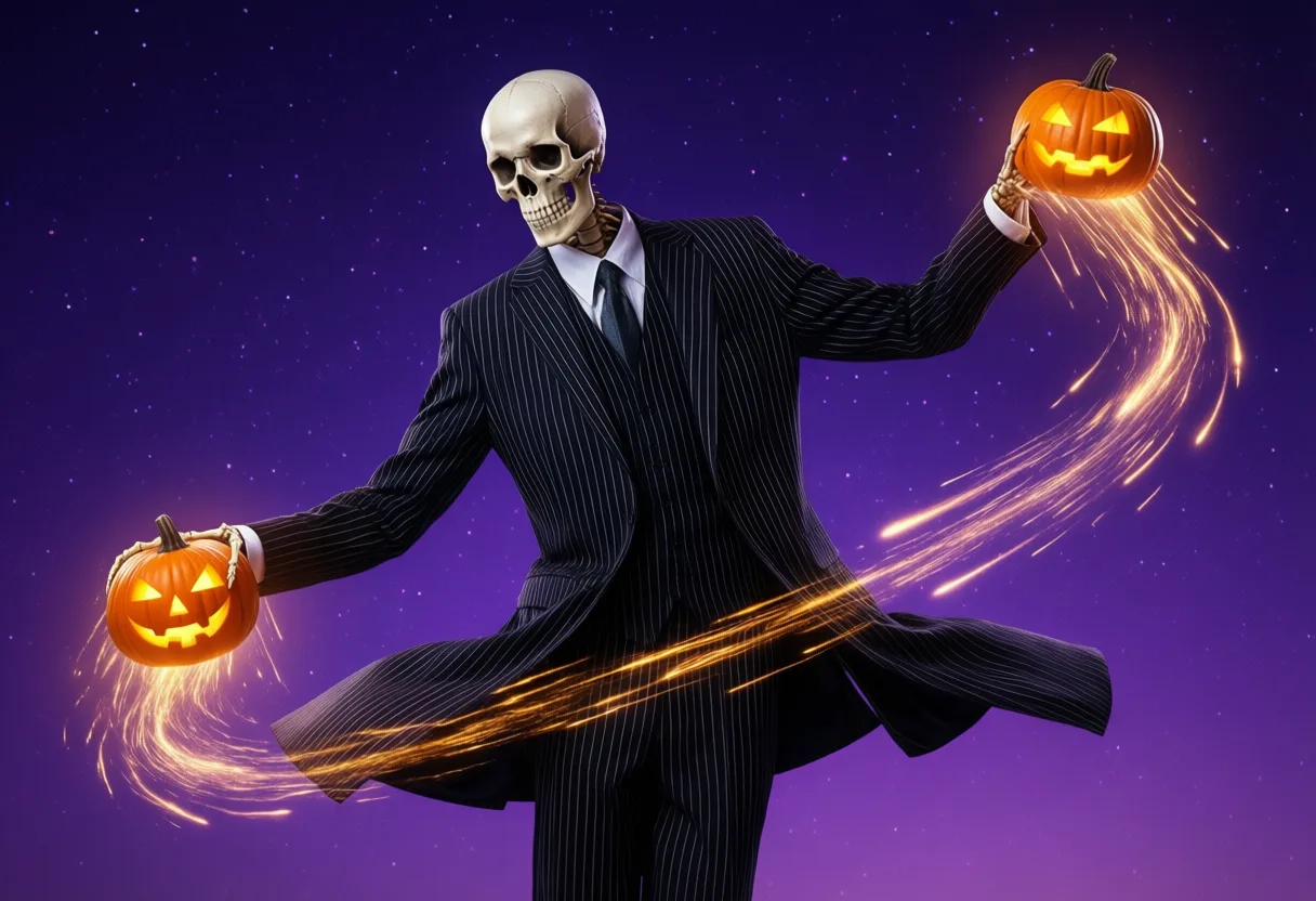 Jack Skellington Iconic Pumpkin King Halloween Town